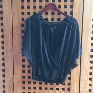 100% Silk White House/ Black Market blouse